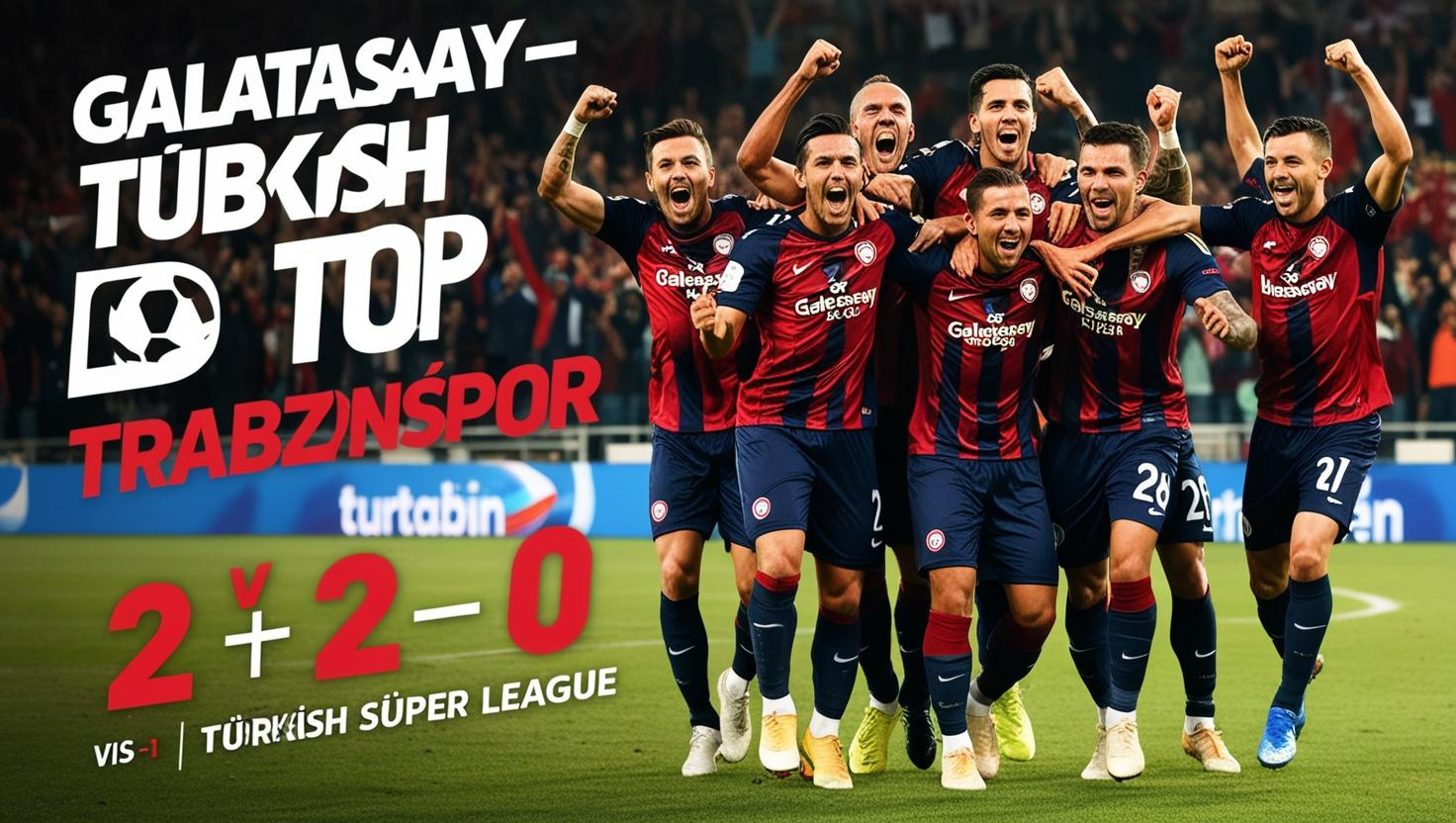Galatasaray, Süper Lig’de Trabzonspor’u 2-0 Mağlup Ederek Zirveye Yükseldi (1)